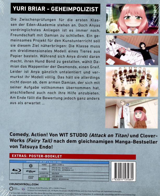 Produktbild: Spy x Family - Staffel 1 (Part 2) - Vol.2