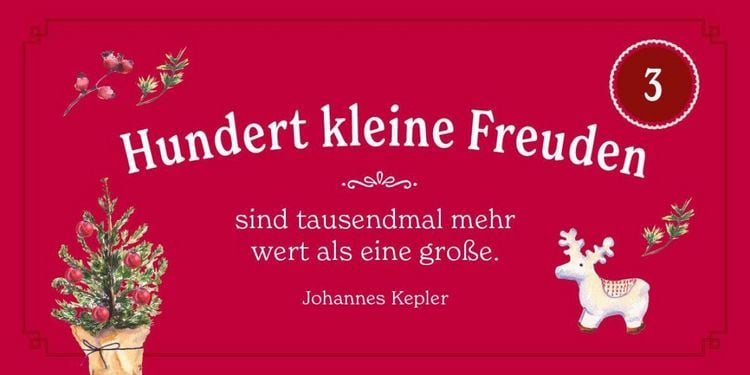 Produktbild: 24 kleine Weihnachtsfreuden