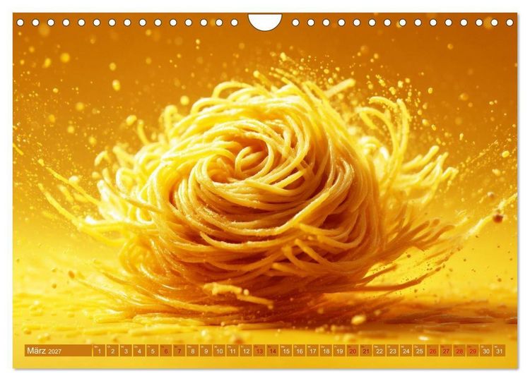 Produktbild: Pasta Fantastica. Surreale Nudeltr&auml;ume (Wandkalender 2027 DIN A4 quer), CALVENDO Monatskalender