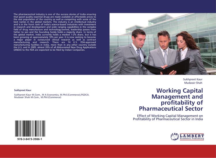 Produktbild: Working Capital Management and profitability of Pharmaceutical Sector