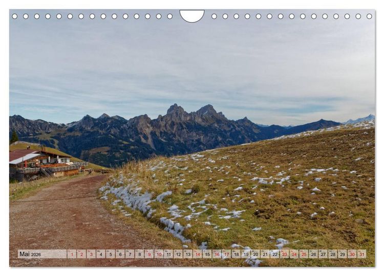 Produktbild: Herbst im Tannheimer Tal - Impressionen von Schattwald bis Nesselw&auml;ngle (Wandkalender 2026 DIN A4 quer), CALVENDO Monatskalender