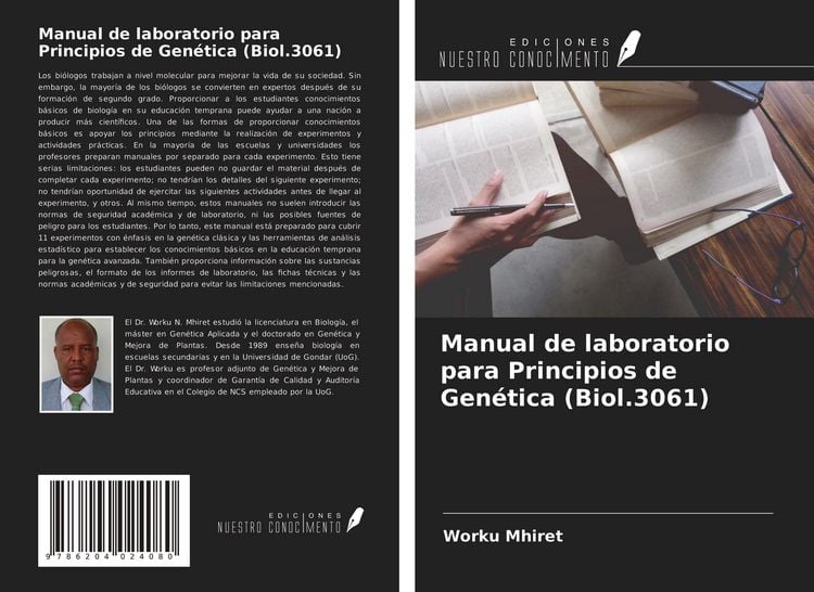 Produktbild: Manual de laboratorio para Principios de Gen&eacute;tica (Biol.3061)