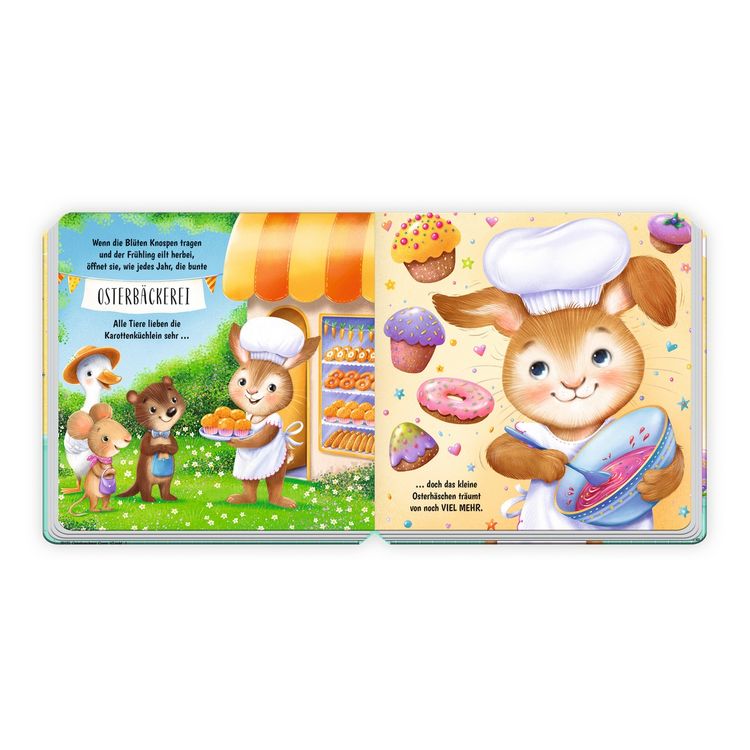 Produktbild: Tr&ouml;tsch Pappenbuch Die Osterb&auml;ckerei