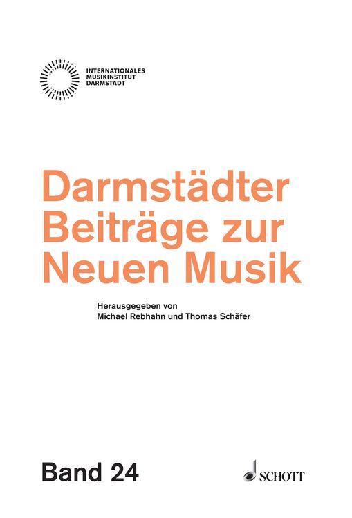 Produktbild: Darmst&auml;dter Beitr&auml;ge zur neuen Musik