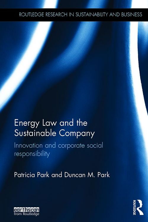 Produktbild: Energy Law and the Sustainable Company