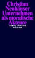 Produktbild: Unternehmen als moralische Akteure