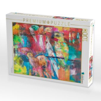 Produktbild: CALVENDO Puzzle Abstrakte V&ouml;gel | 1000 Teile Lege-Gr&ouml;&szlig;e 64x48cm Foto-Puzzle f&uuml;r gl&uuml;ckliche Stunden