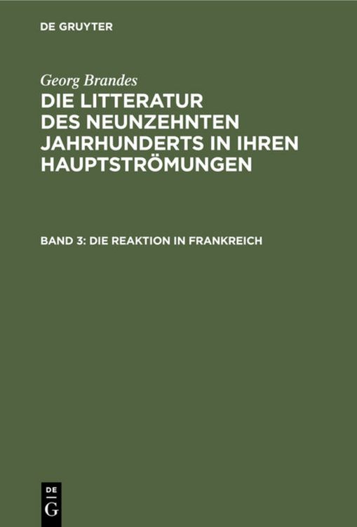 Produktbild: Die Reaktion in Frankreich
