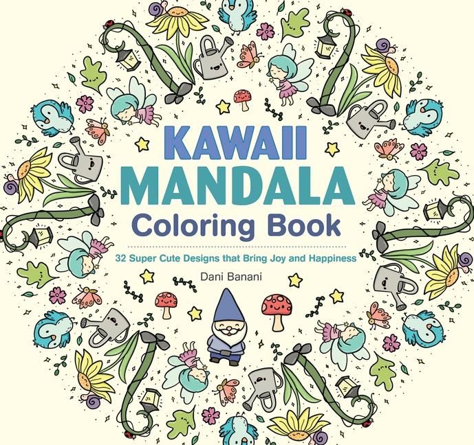 Produktbild: Kawaii Mandala Coloring Book
