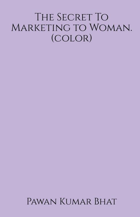 Produktbild: The Secret To Marketing to Woman (color)