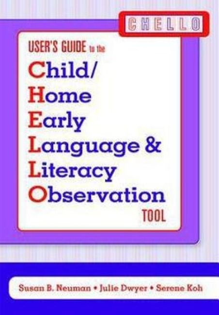 Produktbild: Child/Home Early Language and Literacy Observaton Tool (Chello)