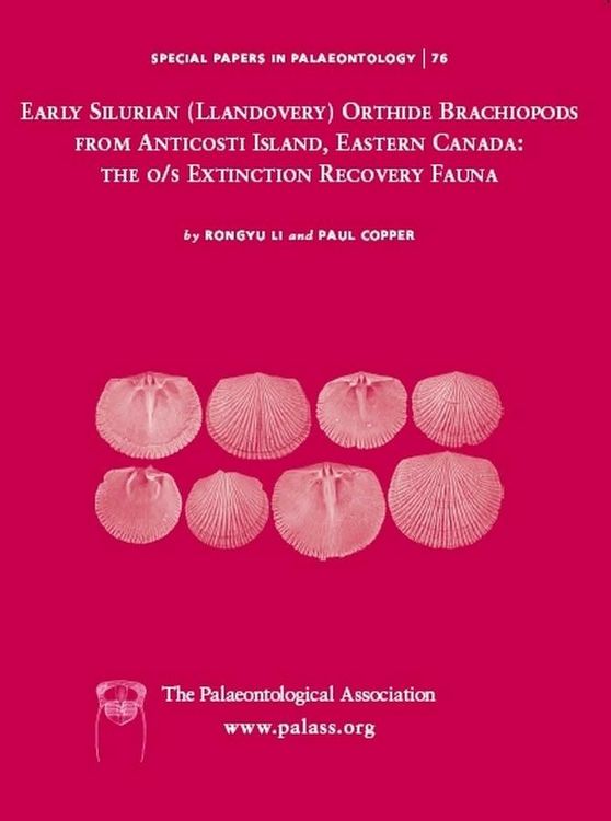 Produktbild: Special Papers in Palaeontology, Early Silurian (Llandovery) Orthide Brachiopods from Anticosti Island, Eastern Canada