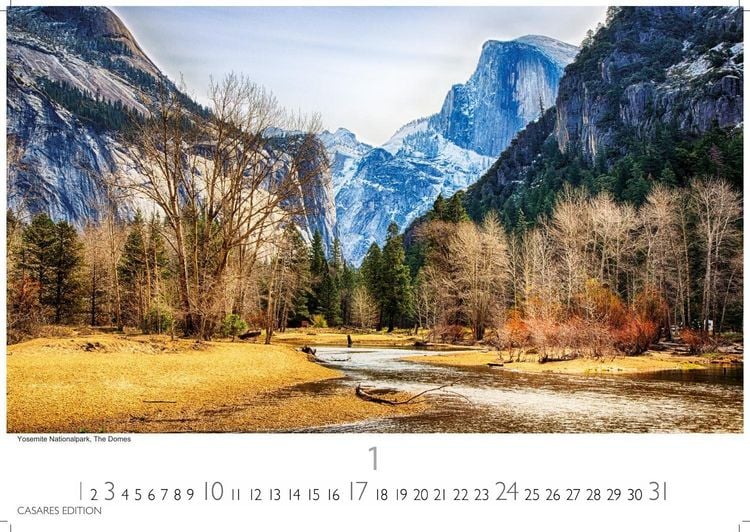 Produktbild: Kalifornien Kalender 2027 &ndash; Wandkalender | Fotokalender Nordamerika 35x50cm &ndash; Faszinierende Westk&uuml;ste mit ikonischen Motiven von K&uuml;ste, W&uuml;ste und Metropolen