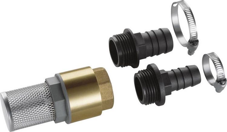 Produktbild: K&auml;rcher Home & Garden 6.997-341.0 Fu&szlig;ventil 16 - 19 mm (3/4") &Oslash;, 25 mm (1") &Oslash; Metall, Kunststoff
