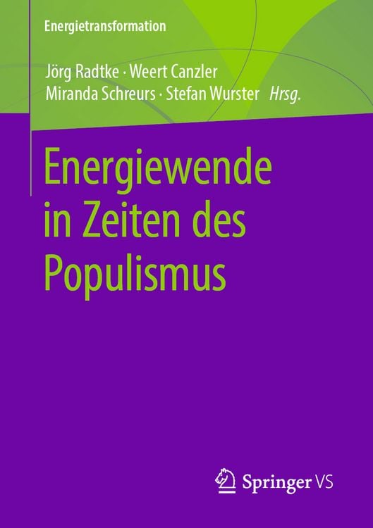 Produktbild: Energiewende in Zeiten des Populismus
