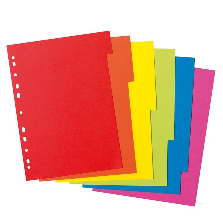 Produktbild: Herlitz Kartonregister A4 6-teilig