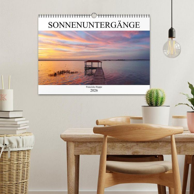 Produktbild: Die sch&ouml;nsten Sonnenunterg&auml;nge der Welt (Wandkalender 2026 DIN A3 quer), CALVENDO Monatskalender