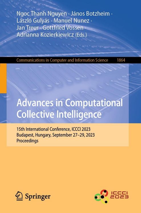 Produktbild: Advances in Computational Collective Intelligence