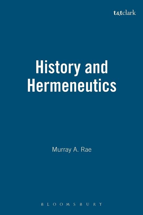 Produktbild: History and Hermeneutics