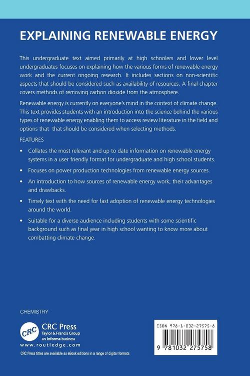 Produktbild: Explaining Renewable Energy