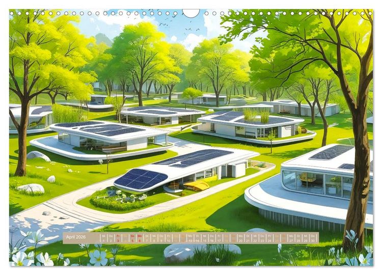 Produktbild: Idee des Wohnens (Wandkalender 2026 DIN A3 quer), CALVENDO Monatskalender