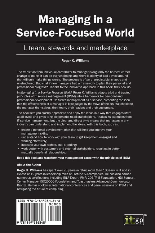 Produktbild: Managing in a Service-Focused World