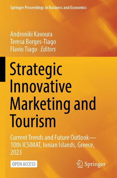 Produktbild: Strategic Innovative Marketing and Tourism