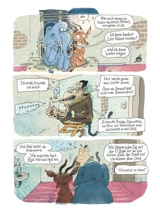 Produktbild: Herr Elefant und Frau Grau: Abflug