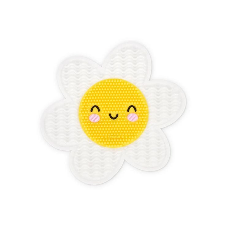 Produktbild: Legami Reinigungspad f&uuml;r Make-up-Pinsel - Brush it Off! - G&auml;nsebl&uuml;mchen