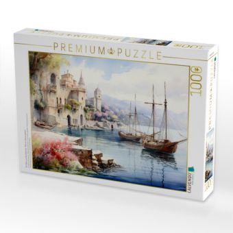Produktbild: CALVENDO Puzzle Ein Motiv aus dem Kalender "Nah am Wasser gebaut" | 1000 Teile Lege-Gr&ouml;&szlig;e 64x48cm Foto-Puzzle f&uuml;r gl&uuml;ckliche Stunden