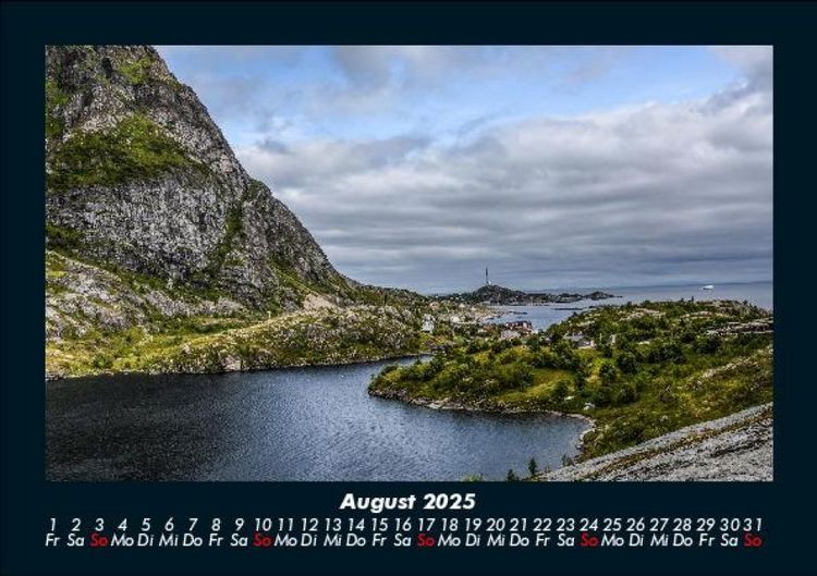 Produktbild: Bergige Welten 2025 Fotokalender DIN A5