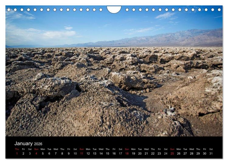 Produktbild: Death Valley California (Wall Calendar 2026 DIN A4 landscape), CALVENDO 12 Month Wall Calendar