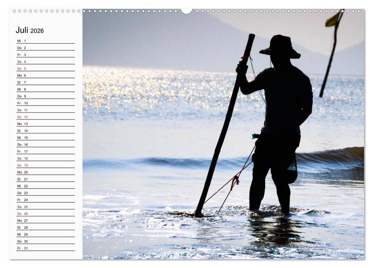 Produktbild: Faszination Angeln und Fischen (Wandkalender 2026 DIN A2 quer), CALVENDO Monatskalender