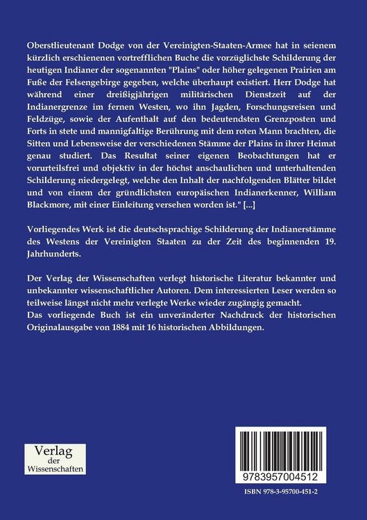 Produktbild: Die heutigen Indianer des fernen Westens