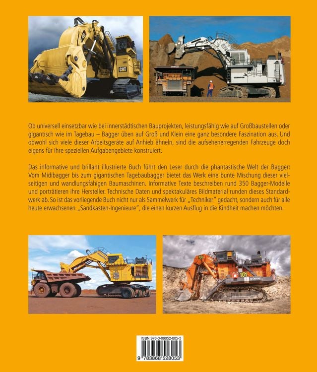 Produktbild: Die größten Bagger