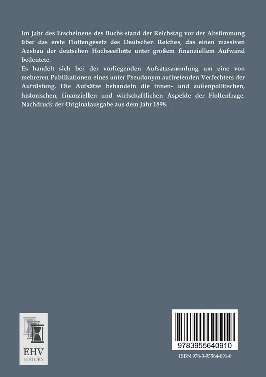 Produktbild: Neue Beitr&auml;ge zur Flottenfrage