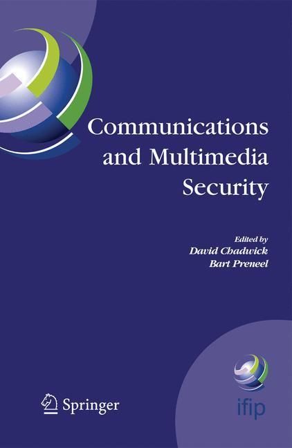 Produktbild: Communications and Multimedia Security