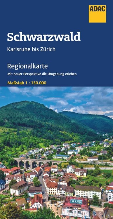 Produktbild: ADAC Regionalkarte 14 Schwarzwald 1:150.000