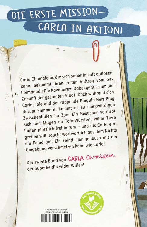 Produktbild: Carla Cham&auml;leon: Zoff im Zoo