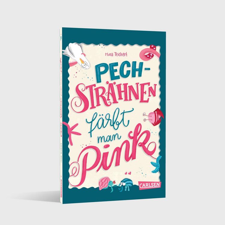 Produktbild: Pechstr&auml;hnen f&auml;rbt man pink