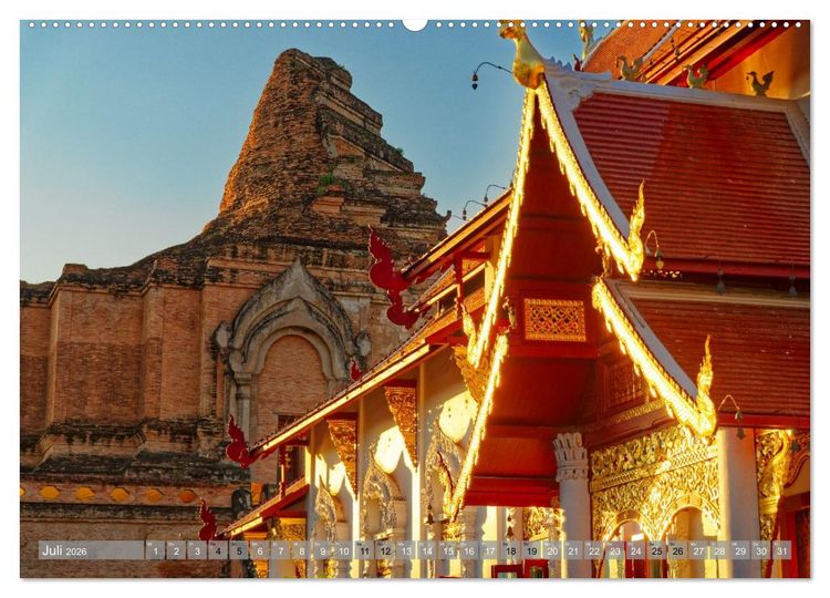 Produktbild: Thailand - Von Bangkok in den Norden (Wandkalender 2026 DIN A2 quer), CALVENDO Monatskalender