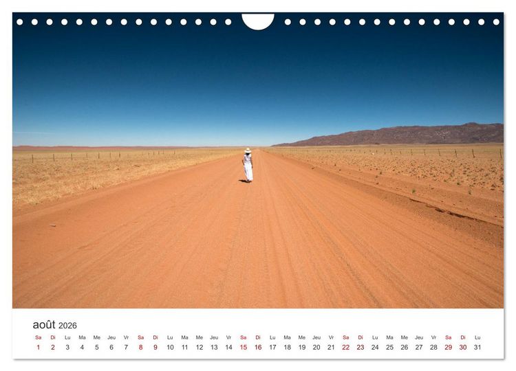 Produktbild: Des&eacute;rt namibien (Calendrier mural 2026 DIN A4 vertical), CALVENDO calendrier mensuel