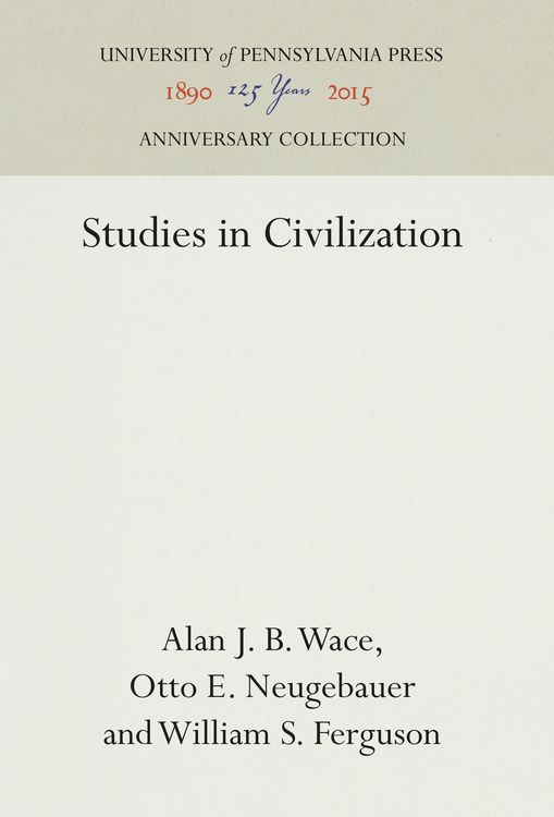Produktbild: Studies in Civilization