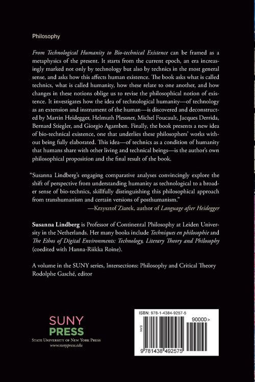 Produktbild: From Technological Humanity to Bio-technical Existence