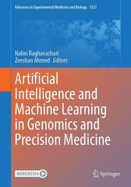 Produktbild: Artificial Intelligence and Machine Learning in Genomics and Precision Medicine