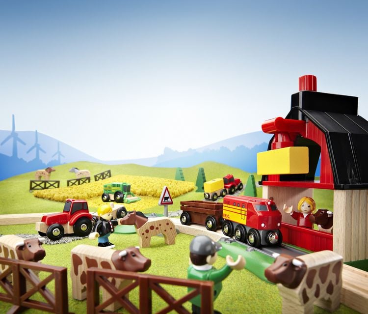 Brio Bahn Bauernhof Set