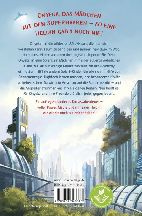 Produktbild: Academy of the Sun &ndash; Onyekas Superkraft