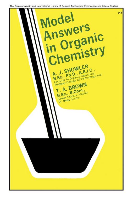 Produktbild: Model Answers in Organic Chemistry