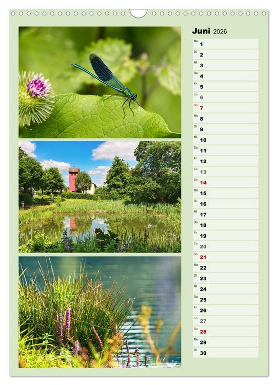 Produktbild: Hessisch Lichtenau (Wandkalender 2026 DIN A3 hoch), CALVENDO Monatskalender