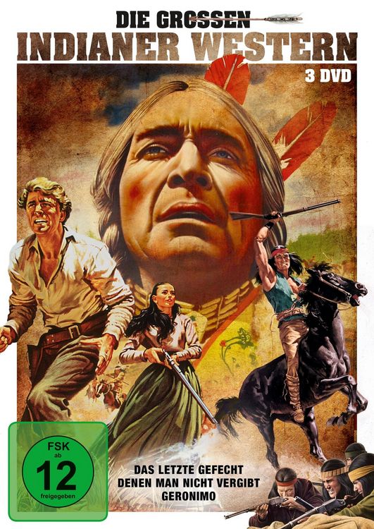 Produktbild: Die grossen Indianer Western [3 DVDs]